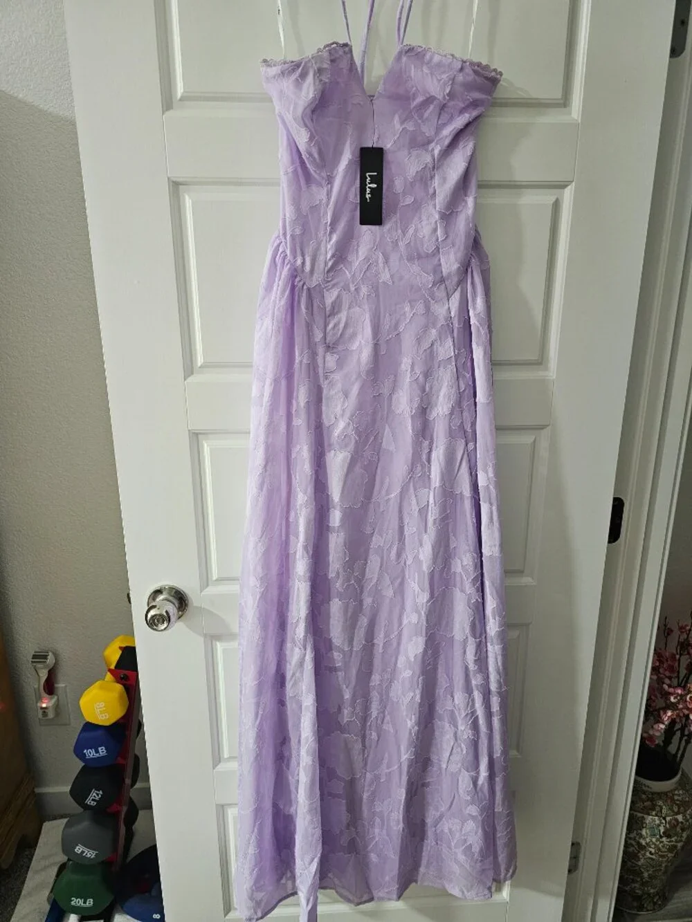 Lavender Lulus Sedona Lace Dress - Picture 1 of 11